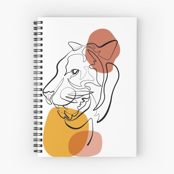 Item preview, Simple continuous line tiger designed and sold by Momixzaaa.