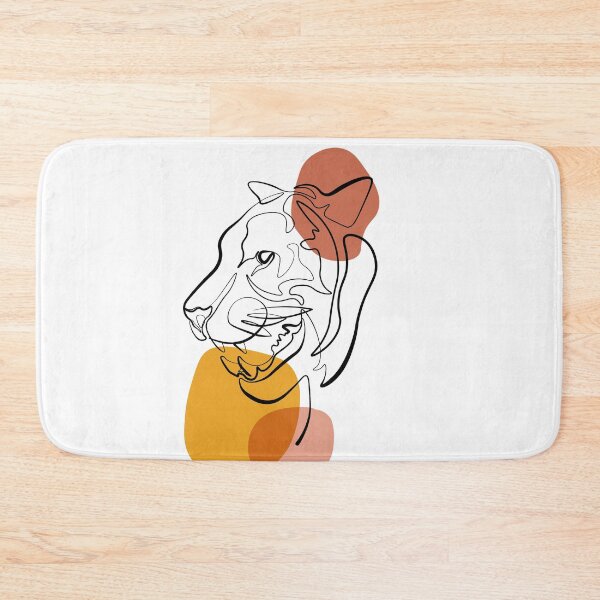 Item preview, Simple continuous line tiger designed and sold by Momixzaaa.