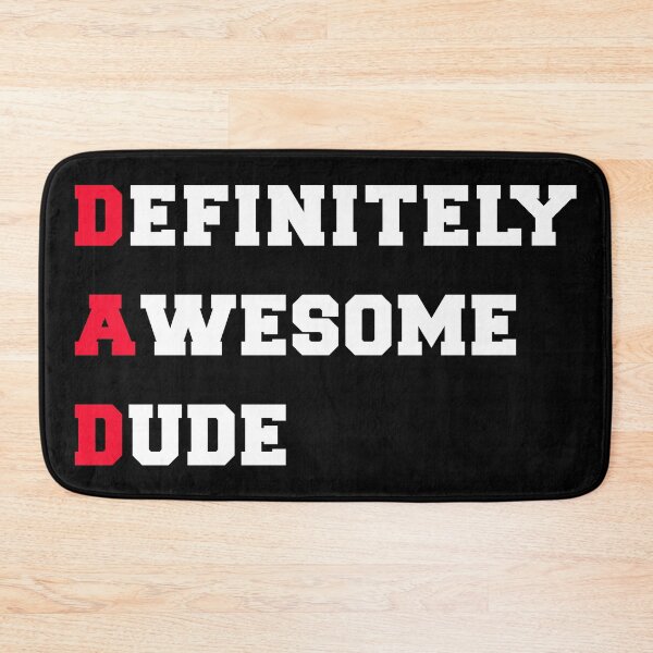 Item preview, dad acronym definitely awesome dude fathers day celebration gift designed and sold by joy4shirt.