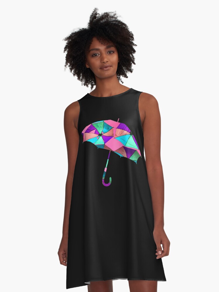 A line umbrella discount dress