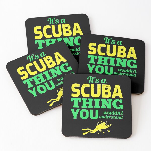 Item preview, Scuba Diving Diver Dive Swimming Funny Sayings designed and sold by CuteDesigns1.