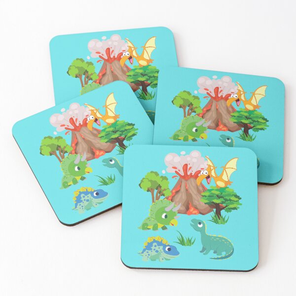 Item preview, Dinosaur and Volcano  designed and sold by VBeesTees.