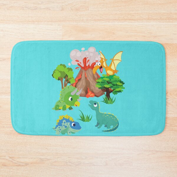 Item preview, Dinosaur and Volcano  designed and sold by VBeesTees.