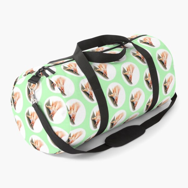 Item preview, Red squirrel Drawing (green) designed and sold by SandraWarmerdam.