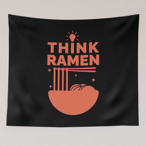 Item preview, Retro Think Ramen designed and sold by Styler Design.