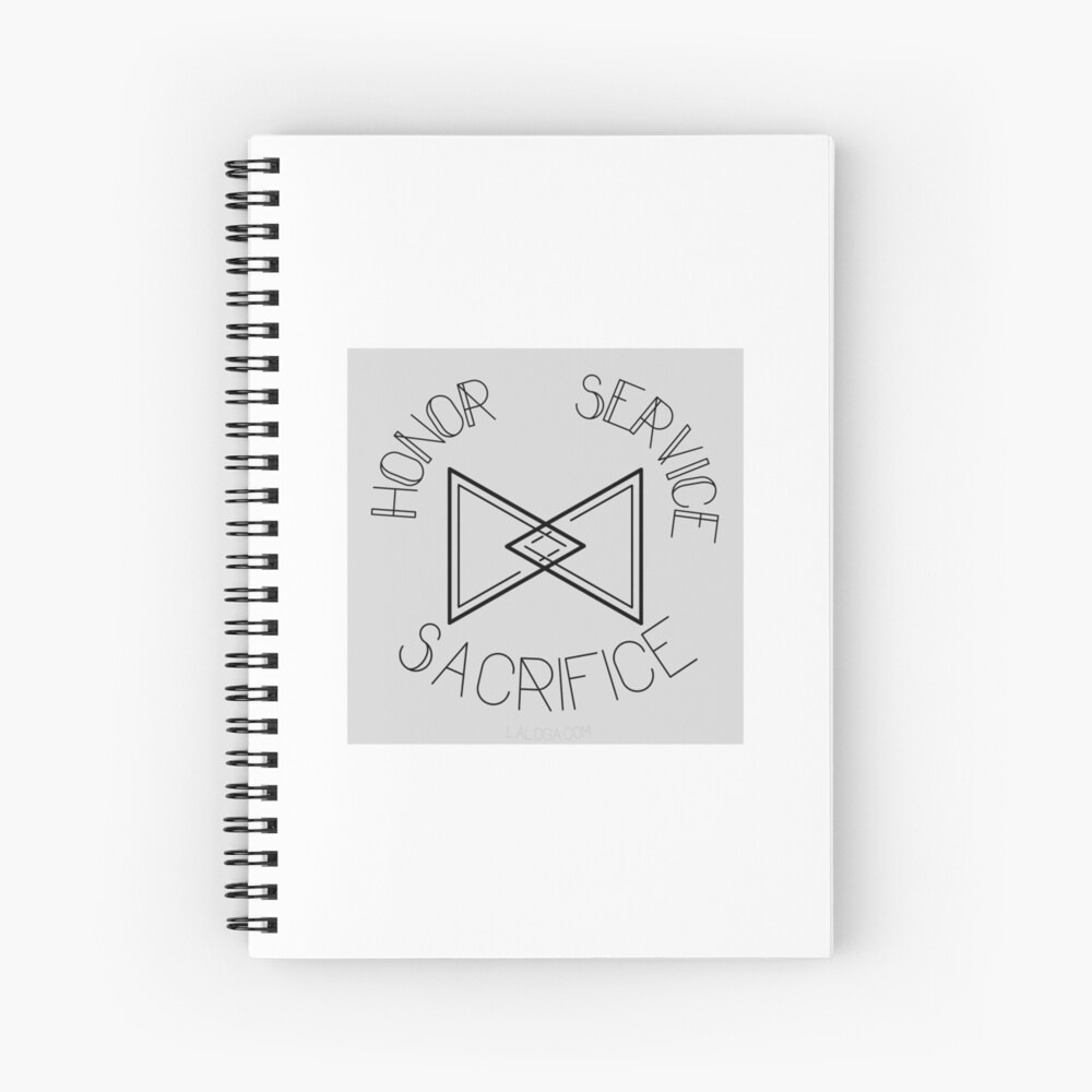 Item preview, Spiral Notebook designed and sold by laloga.