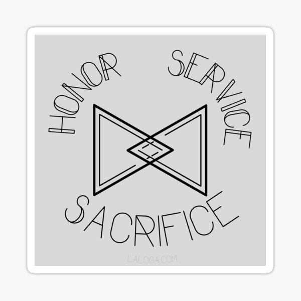 sentinel oath Sticker