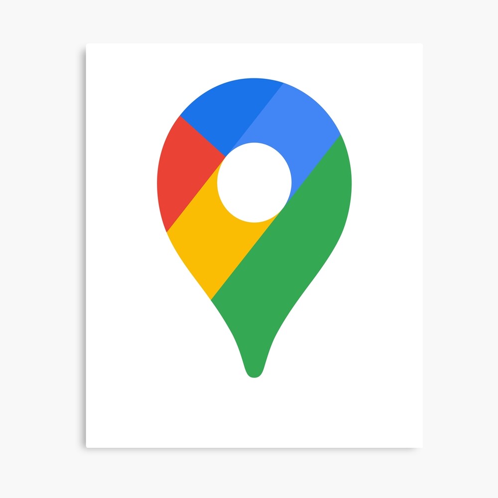 Google Maps Logo Icon Gift for Google Maps fan" Print for Sale by MKMemo1111 | Redbubble