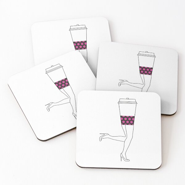 Item preview, A Woman Running on Coffee  designed and sold by TheMinnie.