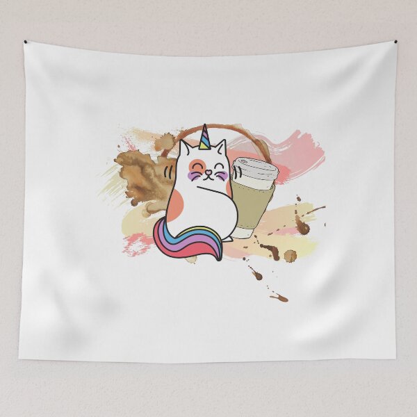 Item preview, Caticorn and Coffee designed and sold by hexchen09.