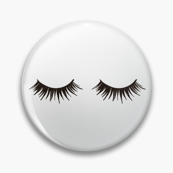 Item preview, Eyelashes fashion illustration designed and sold by Lalanacliparts.
