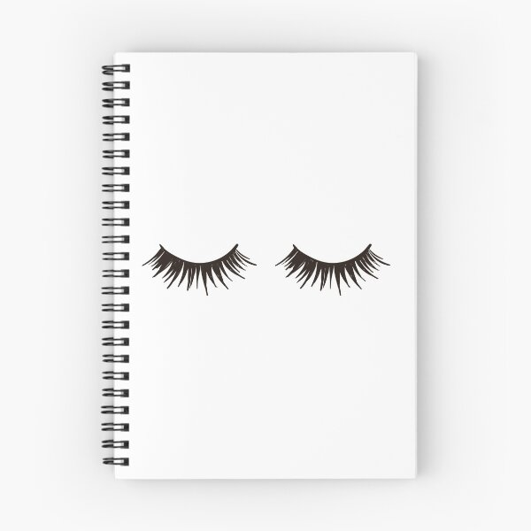 Item preview, Eyelashes fashion illustration designed and sold by Lalanacliparts.
