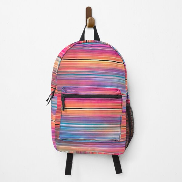 Item preview, Silky Colorful Neon Pink Metal Ribbons Stripes Pattern Texture designed and sold by Anna Lemos.