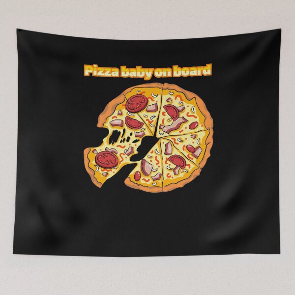 Item preview, Pizza baby on board, pizza on board,pizza,love pizza  designed and sold by Yorino.