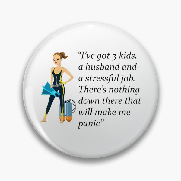 Item preview, Scuba Diving Diver Dive Swimming Funny Sayings designed and sold by CuteDesigns1.
