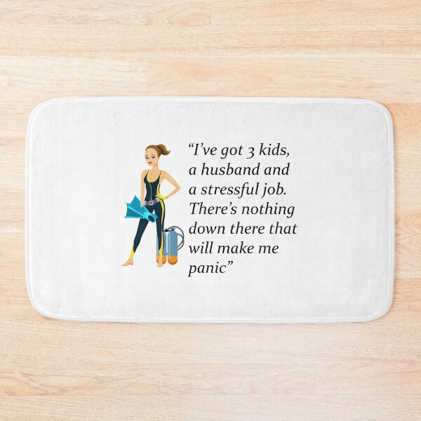 Item preview, Scuba Diving Diver Dive Swimming Funny Sayings designed and sold by CuteDesigns1.