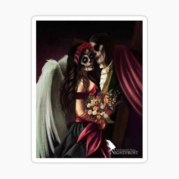 Love Beyond The Grave Sticker