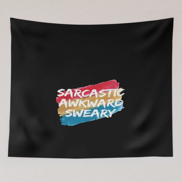Item preview, Sarcastic Awkward Sweary  designed and sold by NECHSTORE.