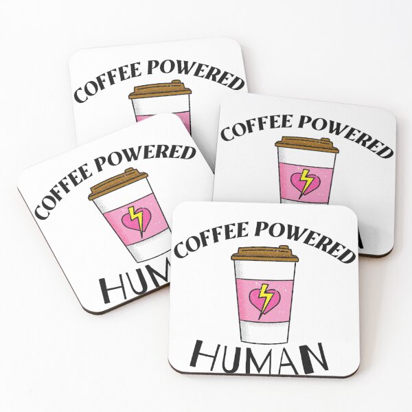 Item preview, Coffee Powered Human designed and sold by RebellionWear.