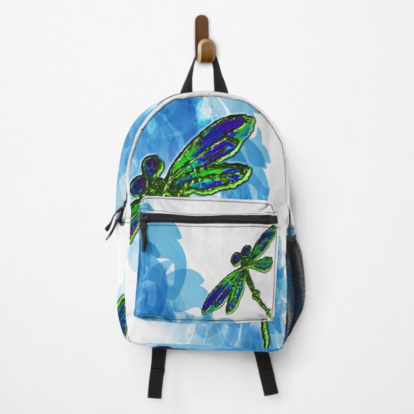 Item preview, Green Dragonfly Waterfall designed and sold by lyndseyart.