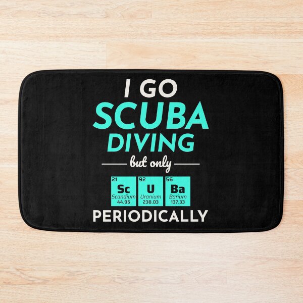 Item preview, Scuba Diving Diver Dive Swimming Funny Sayings designed and sold by CuteDesigns1.