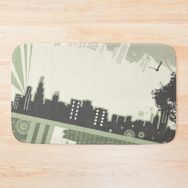 Item preview, Abstract City Landscape Graphic Design Background designed and sold by WearWolfDesigns.