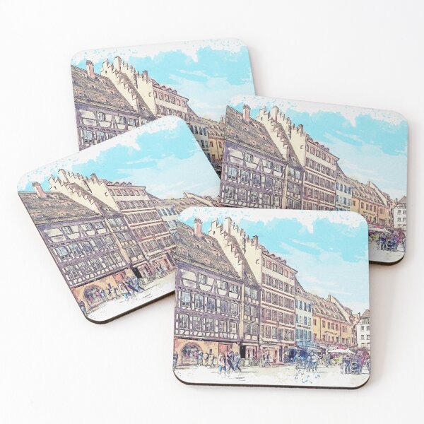 Item preview, Strasbourg Street Scene designed and sold by John Novis.
