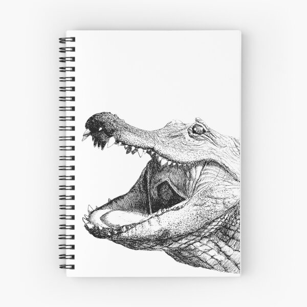 Item preview, Smiling Gator - Black & White designed and sold by BatemanBranding.
