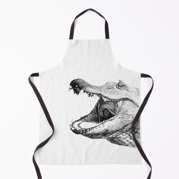 Item preview, Smiling Gator - Black & White designed and sold by BatemanBranding.