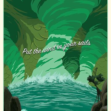 Artwork thumbnail, Outer Wilds - Giant's Deep Travel Poster by Odd Jobs & Magic