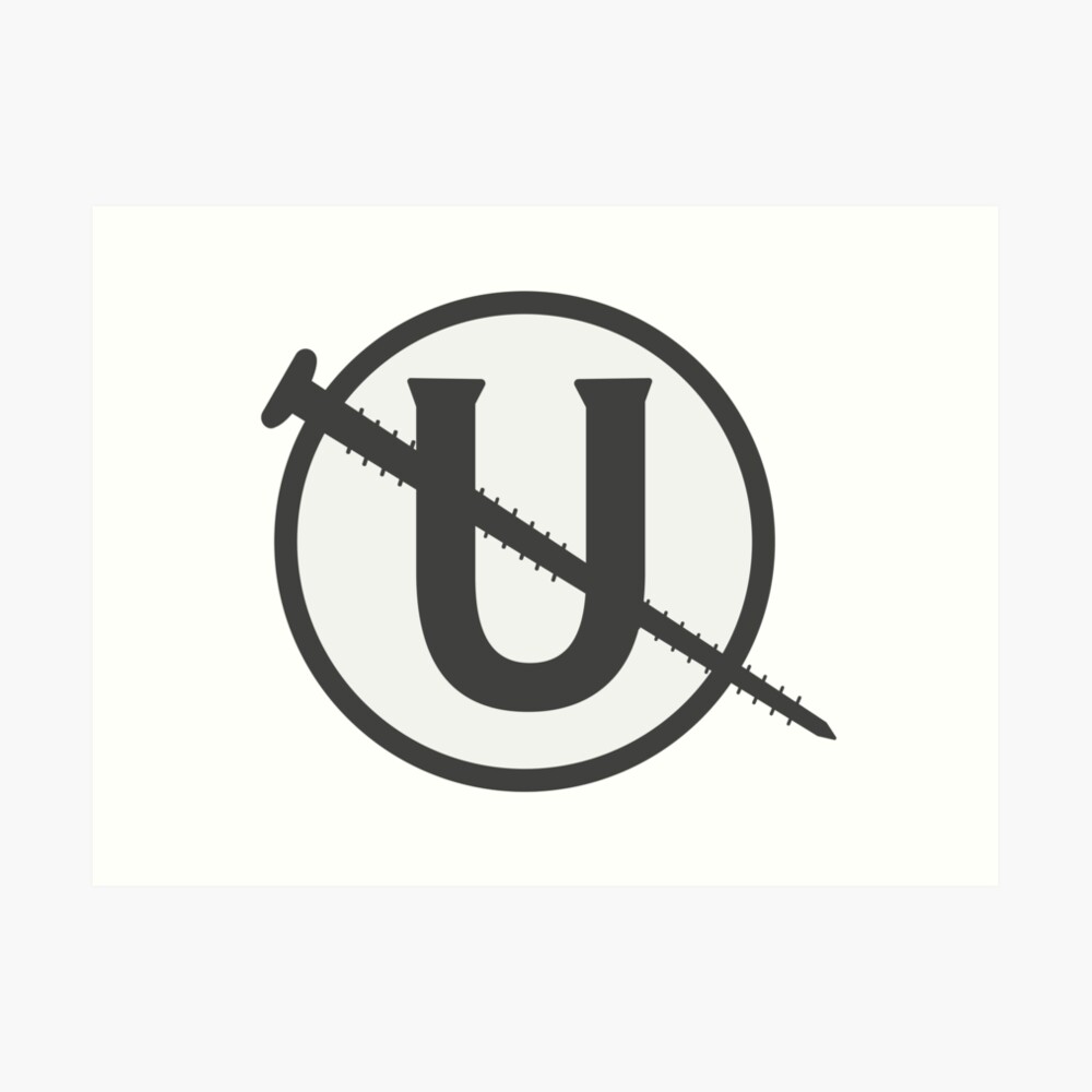Holtzmann Screw U Necklace Ghostbusters Art Print
