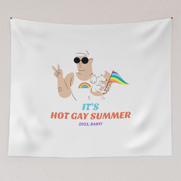 Item preview, It's Hot Gay Summer 2021, Baby! designed and sold by MessyHomo.