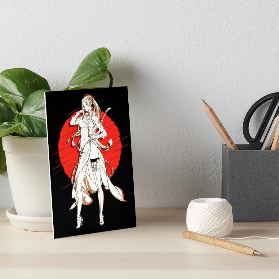 Lámina rígida for Sale con la obra «NieR Automata - Comandante Blanco» de  MyAsianArt | Redbubble