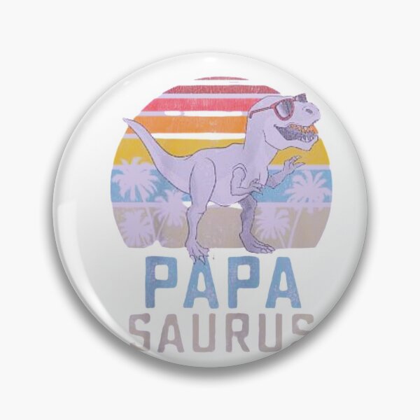 Item preview, Papa saurus rex retro shirt designed and sold by chanat3659.