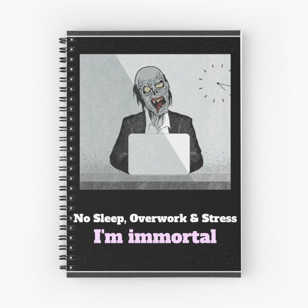 Item preview, NO SLEEP,OVERWORK designed and sold by A-shell.