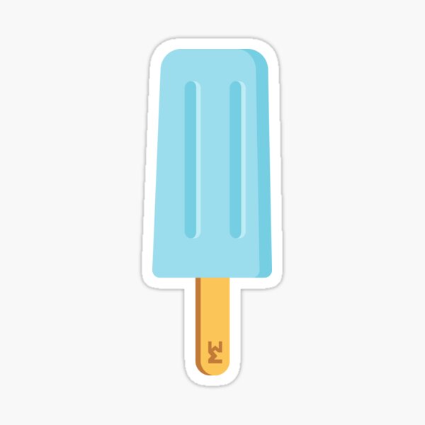Item preview, Baby blue ice lolly  designed and sold by MickeyEdwards.