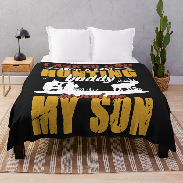 Item preview, I Asked God for A Best Hunting Buddy, He Sent me My Son designed and sold by mzakarya.