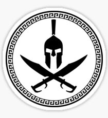 Spartan Shield Sticker