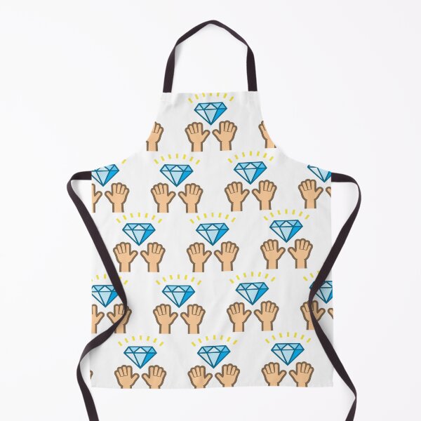 Item preview, Diamond Hands on White Pattern designed and sold by Sector18.