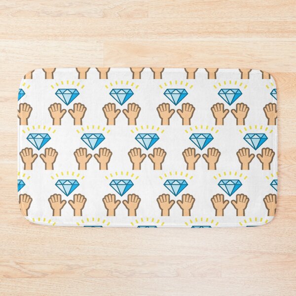 Item preview, Diamond Hands on White Pattern designed and sold by Sector18.