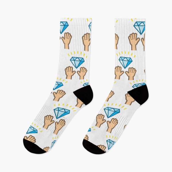 Item preview, Diamond Hands on White Pattern designed and sold by Sector18.