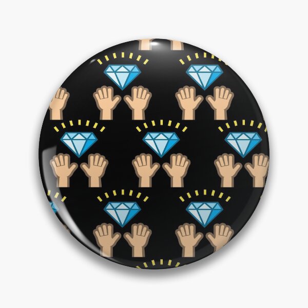 Item preview, Diamond Hands on Black Pattern designed and sold by Sector18.