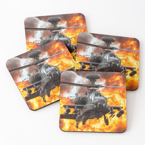 Item preview, Apache Attack Helicopter designed and sold by Jakub Zurek.