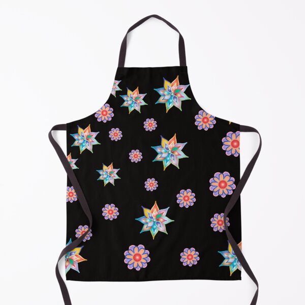 Item preview, Colored flowers black designed and sold by Design your dreams.