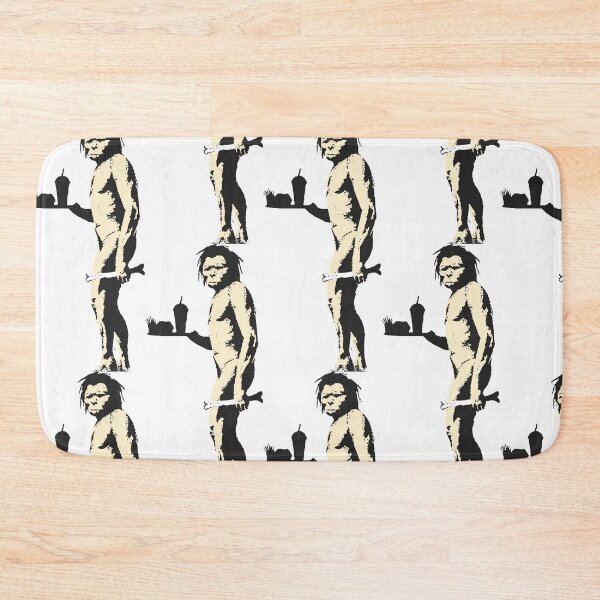 Item preview, Neanderthal Caveman Fast Food - Banksy Graffiti designed and sold by portokalis.