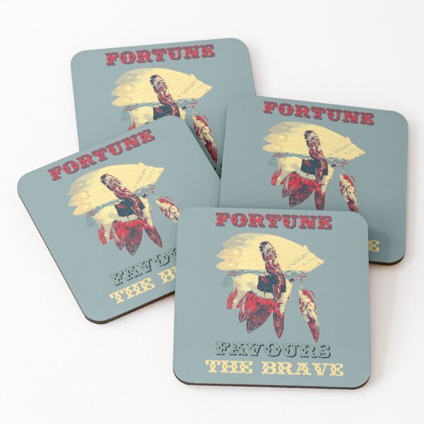 Item preview, Fortune Favours the Brave designed and sold by MarbleCloud.