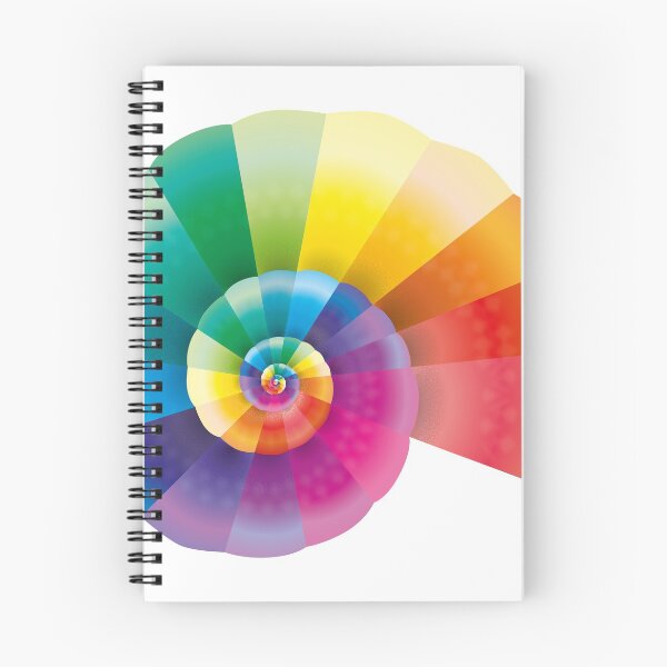 Aperçu de l'œuvre Ammonite arc-en-ciel créée et vendue par danielctuck.