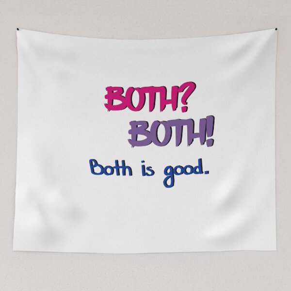 Item preview, Both is good. Bisexual flag colors designed and sold by Samwithbooks.
