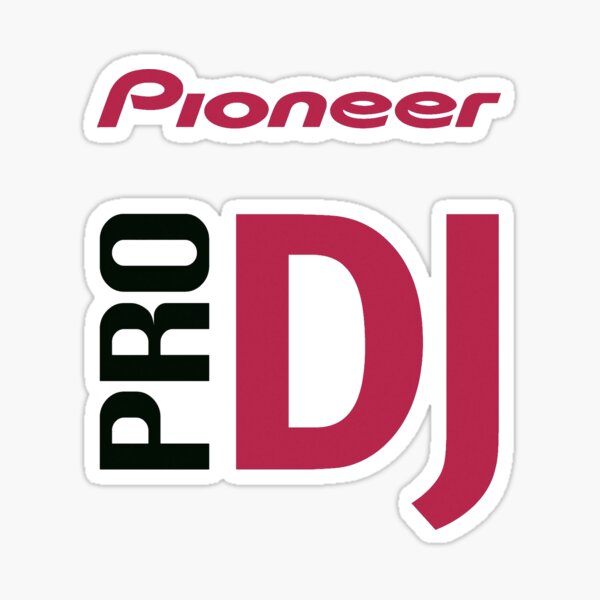 Pioneer Dj Stickers Redbubble