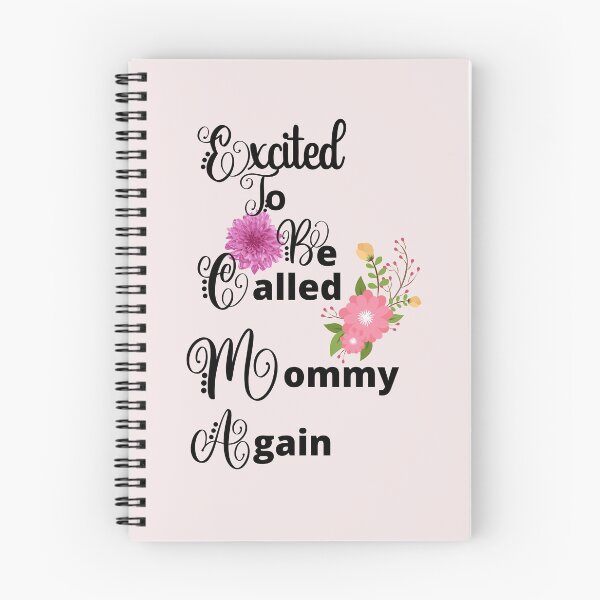 Item preview, Excited To Be Called Mommy Again designed and sold by Built After 5.